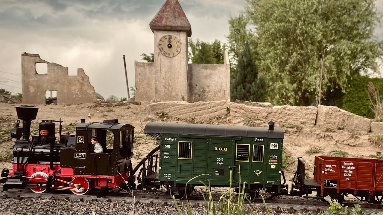 Mit der Dampflok durch Spillern