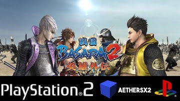 test game Sengoku Basara 2 Heroes - emulator ps2 AetherSX2 poco x3 pro snapdragon 860