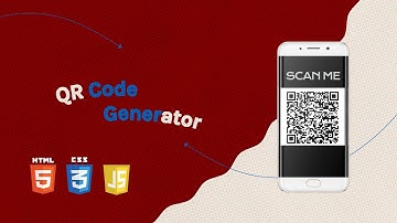 QR Code Generator Using HTML, CSS & JS