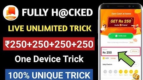 😱 Helo App Fully Refer Bypass Trick 2020 || helo otp refer bypass script || helo unlimited trick