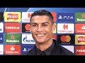 Cristiano Ronaldo Full Pre-Match Press Conference - Manchester United v Juventus - Champions League