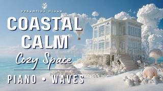 [3 HOURS] Luminous Water Background | Calm Ocean Sounds • A Sea-Lit Pause from the World 🤍 screenshot 5