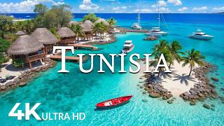 FLYING OVER TUNISIA (4K UHD) – Soothing Music Along With Beautiful Nature Video - 4K Video ULTRA HD