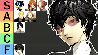 Persona Characters Ranking THEMSELVES Tier List