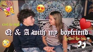 Q&A with my BOYFRIEND??*SPILLED THE REAL TEA??*