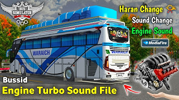 How To Add Bussid Beast Turbo Engine Sound File For Bus Simulator Indonesia | Top Horan And Sound