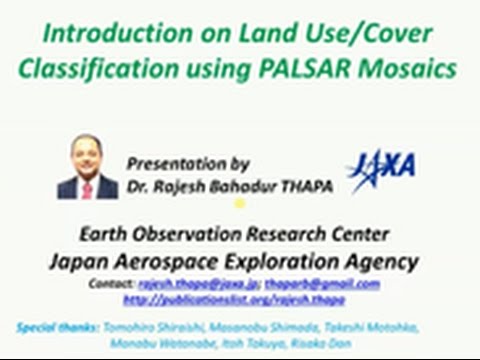 Let's SAR Land use and land cover classification (video tutorial)