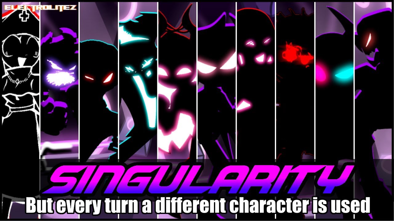 Resistance is futile... | FNF - Singularity (Cringium Takedown) - BETADCIU (Electrolite Remix)