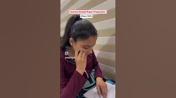 Science Sample Paper Preparation | #viral #science #cbse