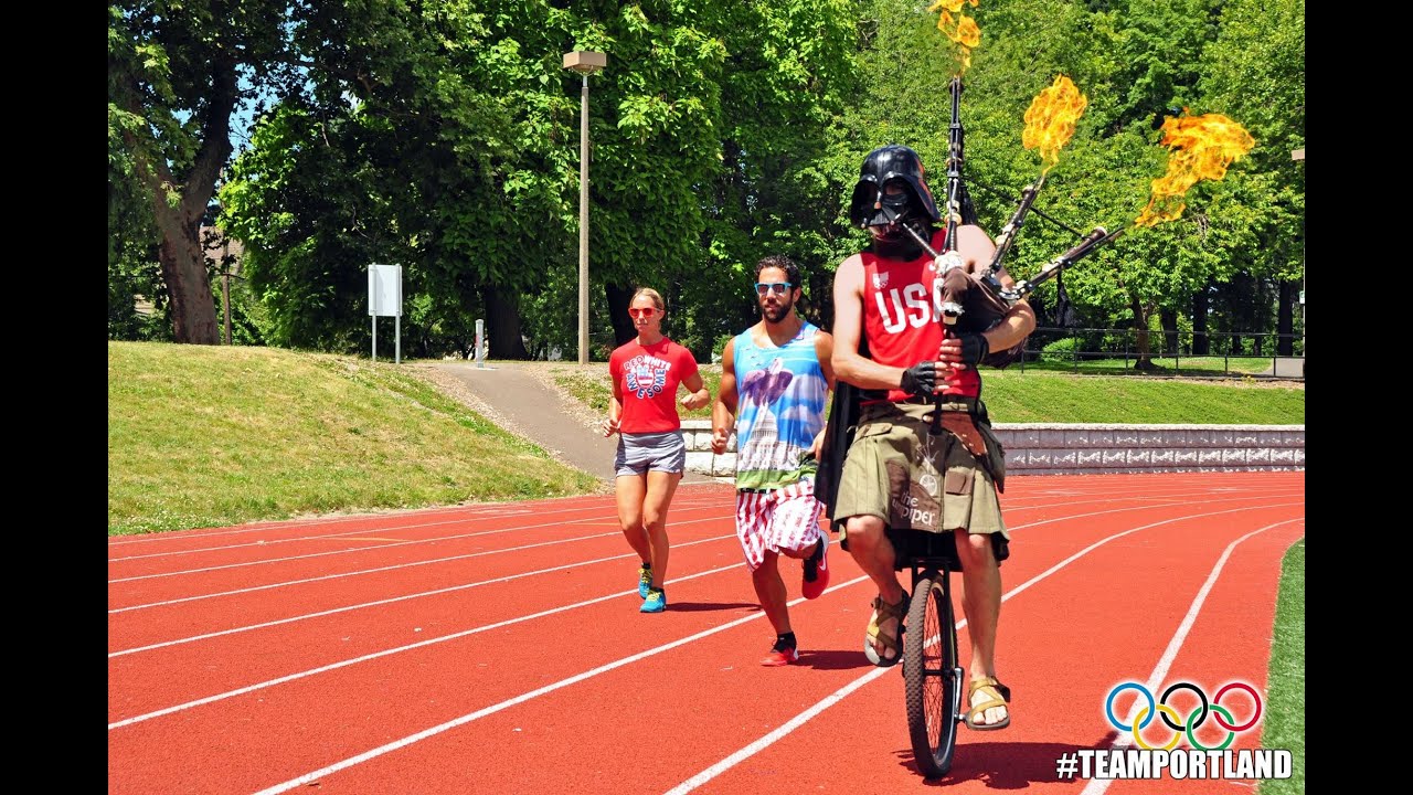 2016 Summer Olympics as Performed on Flaming Bagpipes and Unicycle