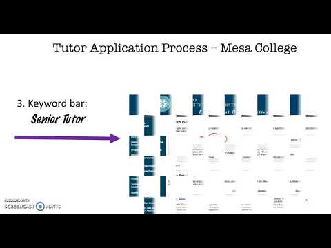 How to Fill Out the Application Form for the Senior Tutor Position