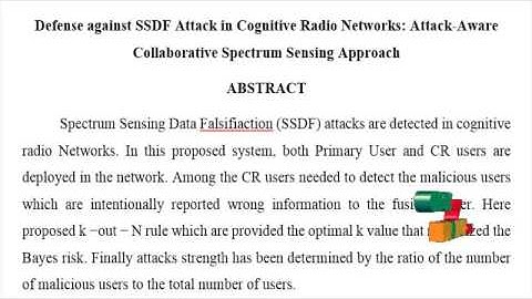 Defense-SSDF Attack-Cognitive Radio Networks: Attack-Aware Collaborative Spectrum Sensing Approach
