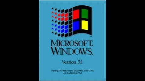 Windows 3.1 Startup and Shutdown Sounds with different tada and chimes sounds