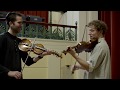 Olav and Max play Bach Bouree in folk style