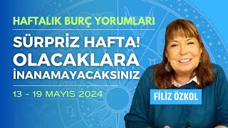 BÜYÜK SÜRPRİZLERE HAZIR OLUN! ŞANS KAPINIZI ÇALABİLİR / HAFTALIK BURÇ YORUMLARI 13 -19 MAYIS 2024