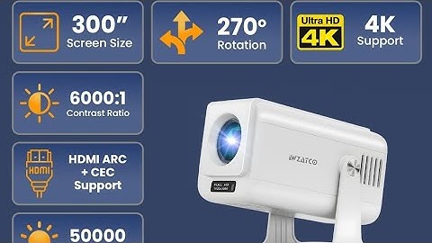 Unboxing WZATCO Yuva Go Pro Native 1080P Android 13.0 Smart Projector/ Audio n video test at the end