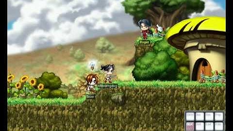 MapleStory: How to trick and NPC