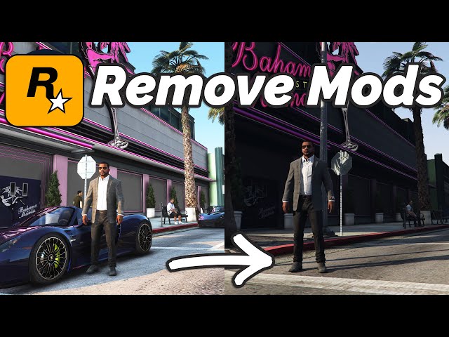 2 Easy ways to remove mods in GTA V (Steam) 