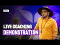 Life coaching session demonstration with coach ajit