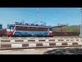 Товарен влак на ТБД - товарни превози транзит през гара Дупница 