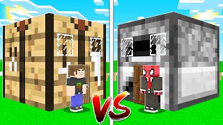 ÇALIŞMA MASASI EV VS FIRIN EV! 💡 - Minecraft