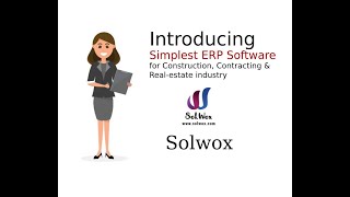Simplest ERP Software for Construction, Contracting and Real Estate industry