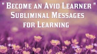 How to Enjoy Reading, Learning, Studying  Study Motivation  Subliminal Messages for Learning