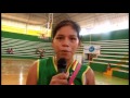 Representantes de la disciplina de baloncesto de la delegación de Beni