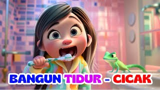 Bangun Tidur - Cicak di Dinding dan Lagu Anak Indonesia - nursery rhyme Indonesia - Balita TK PAUD
