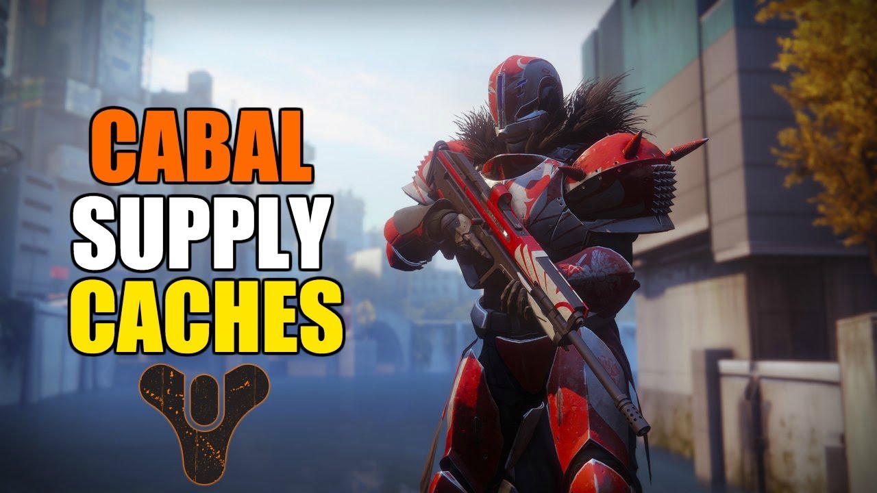 Loot 3 Cabal Supply Caches(EDZ: The Sludge)Destiny 2