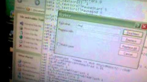 how to change name on cfg menu quicker and easy