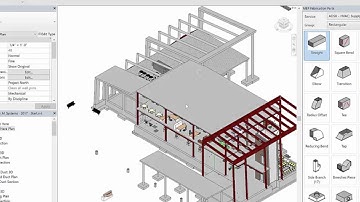 Revit 2017 Fabrication Parts - Tips and Tricks 01 Top Justified Ductwork