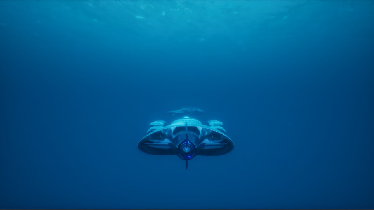 Sci-fi Ocean Exploration Game Template