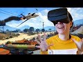 INSANE JET CHASE ON A DIRT BIKE IN VIRTUAL REALITY! | GTA 5 VR: Story Mode (Oculus Rift S Gameplay)