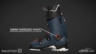 2018 Salomon QST Pro 120 Mens Boot by SkisDotCom - YouTube