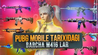 PUBG MOBILE TARIXIDAGI BARCHA M416 LAR / 5RP GIVEAWAY