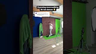 Moonwalking Tik Tok dancer exposed 😱