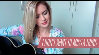 I Don't Want to Miss a Thing | Aerosmith | Cover Carina Mennitto chords