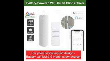 How to set up 3A NUE smart blind driver engine up and bottom limit