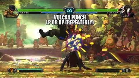 KOF XIII : Clark Command List