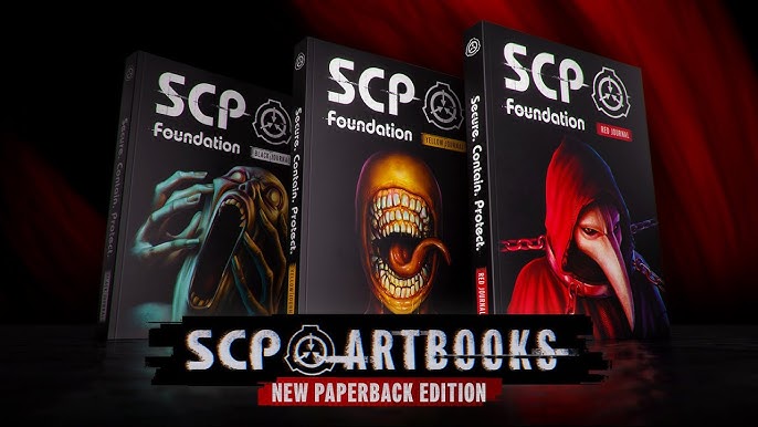 SCP Foundation Artbook Black Journal by Para Books