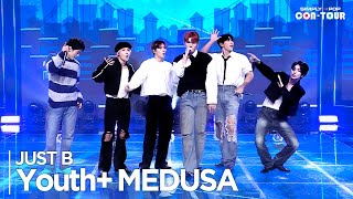 [Simply K-Pop CON-TOUR] JUST B(저스트비) - 'Youth + MEDUSA' _Simply's Spotlight_ Ep.592 | [4K]