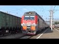 Электровоз 2ЭС4К-115 с поездом №480 Сухум — Санкт-Петербург