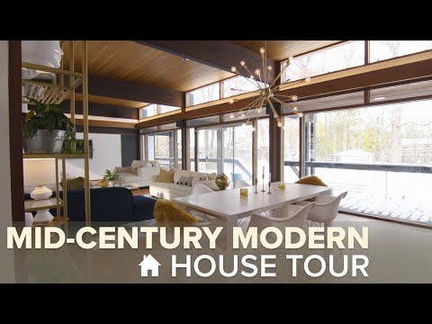 Tour This Iconic Mid-Century Modern Home