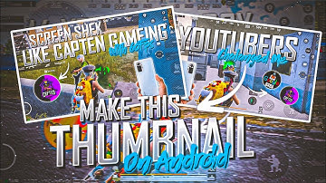 Thumbnail Like Capten Gaming |How To Make Thumbnail @captengamingyt|Capten Gaming Jesa Thumbnail