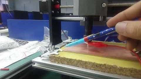 mini CNC 3018 PRO and milling PCB #1