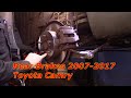 How To Replace Rear Brakes 2007-2017 Toyota Camry
