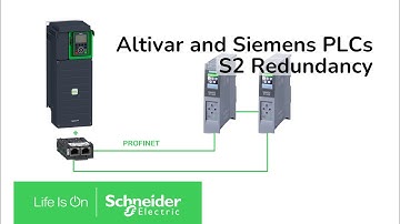 How to setup S2 Redundancy communication between Altivar and Siemens PLCs ? | Schneider Electric