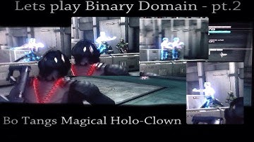 Binary Domain - chapter 1 ride the tanker past the seawall - funny with voice commands xbox 360