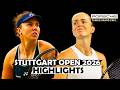 Elina Svitolina vs Linda Noskova Porsche Tennis Grand Prix 2026 Highlights